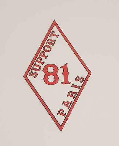 Stickers Support 81 Paris Diamond