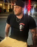 T-Shirt Skull Flaming