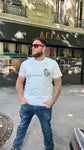 Tee-shirt SYL81 White Skull