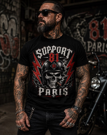 T-Shirt Casque éclair