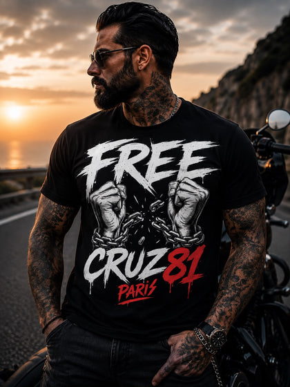 T-Shirt Free Cruz 81 Paris