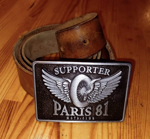 Boucle de ceinture Paris Supporter 81